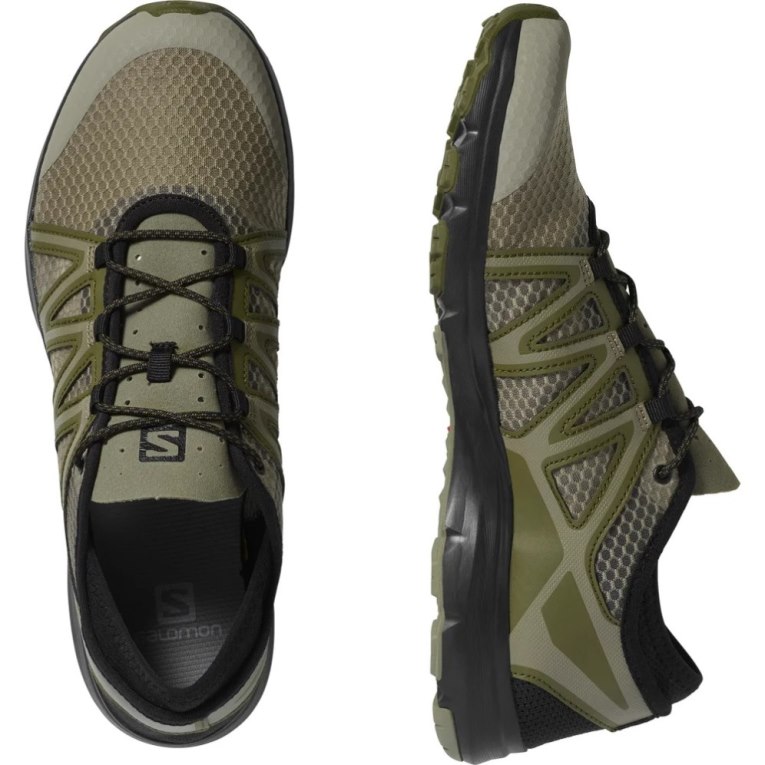 Tenis Senderismo Salomon Crossamphibian Swift 2 Hombre Verde Oliva | MX IVWZ364